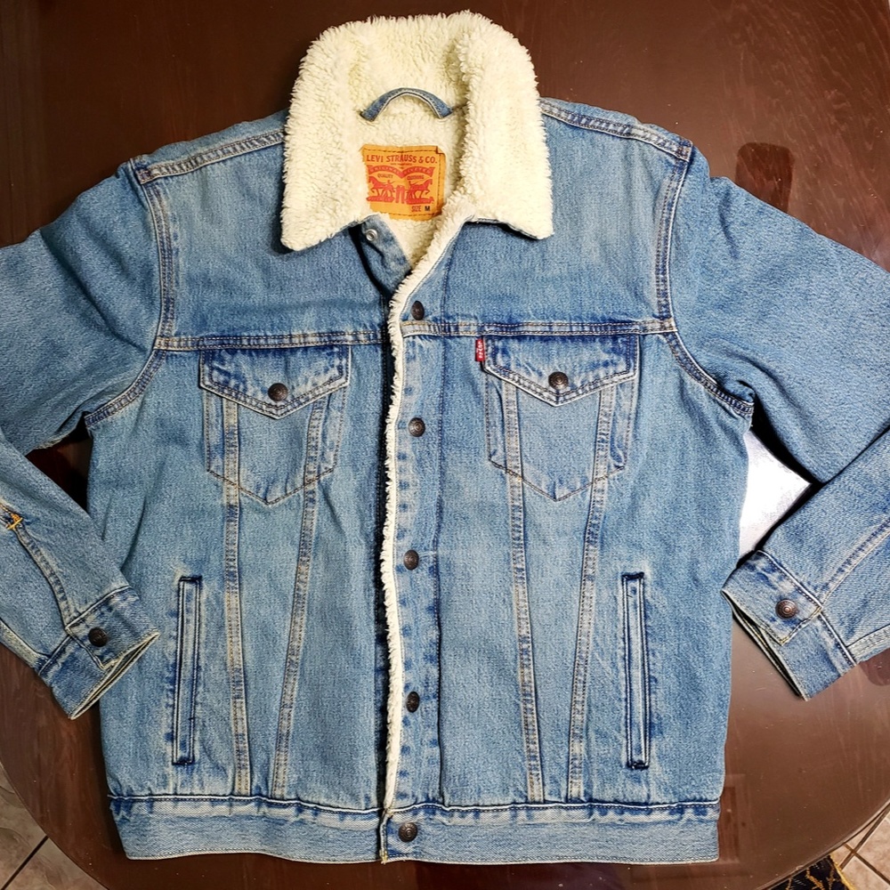 Levis Sherpa Denim Jean Jacket